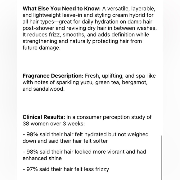 NWT Crown Affair The Leave-In Conditioner Cream 1.7oz - Picture 6 of 8